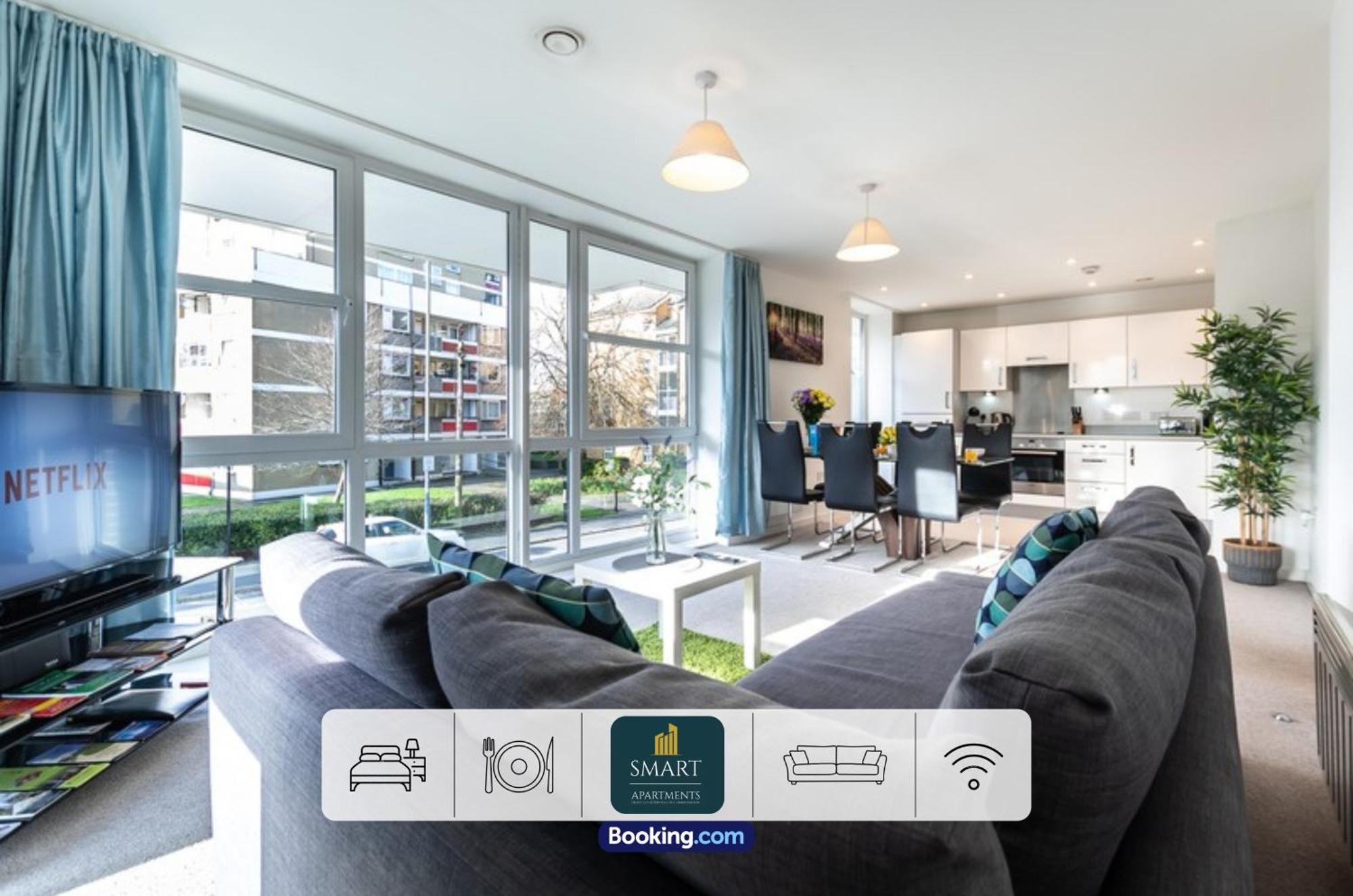 Spacious City Center Apartment By Smart Apartments Short Lets & Serviced Accommodation Apartment Southampton With Free Wifi Esterno foto