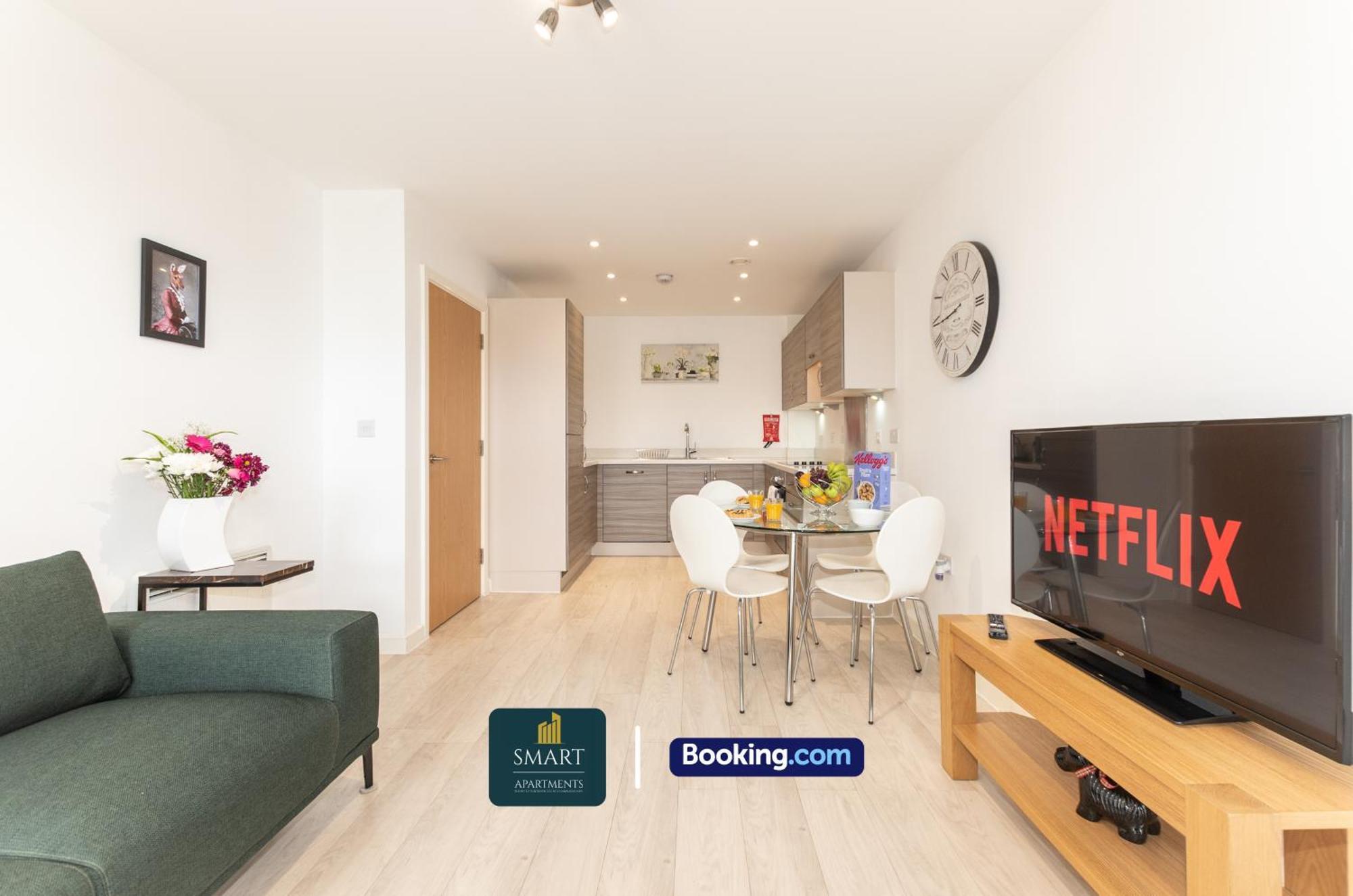 Spacious City Center Apartment By Smart Apartments Short Lets & Serviced Accommodation Apartment Southampton With Free Wifi Esterno foto