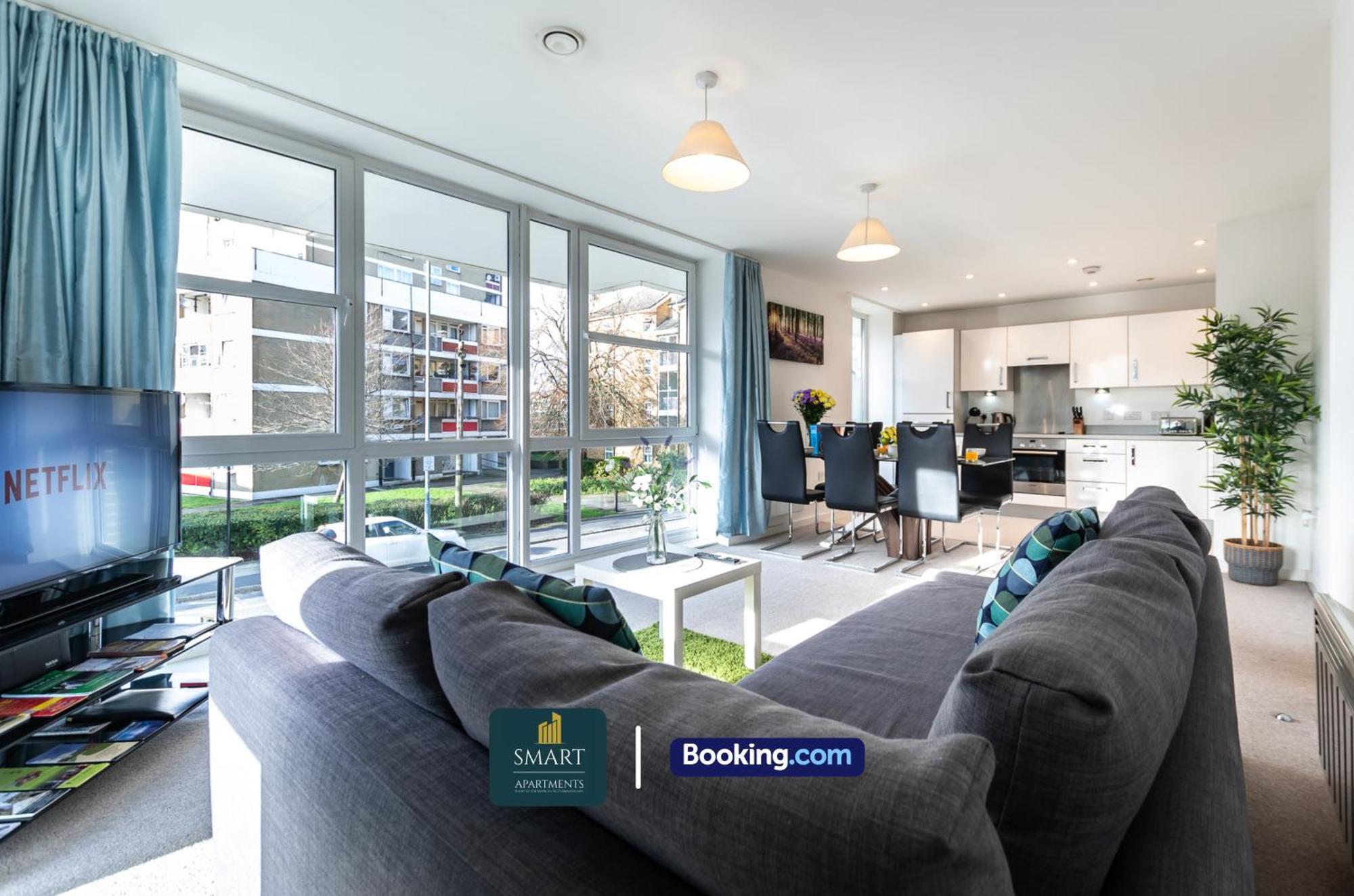 Spacious City Center Apartment By Smart Apartments Short Lets & Serviced Accommodation Apartment Southampton With Free Wifi Esterno foto