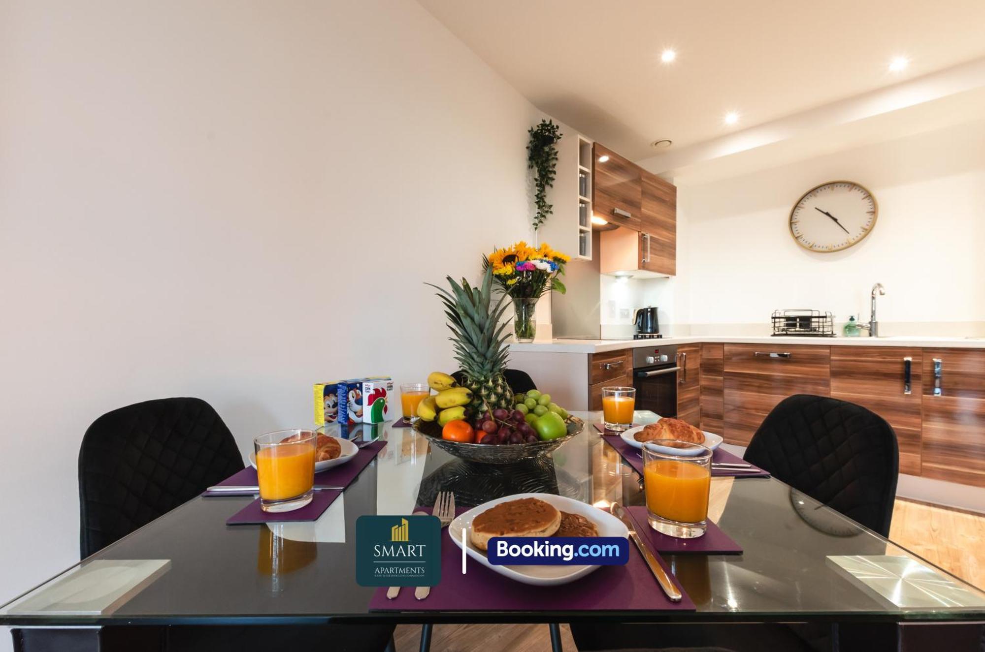 Spacious City Center Apartment By Smart Apartments Short Lets & Serviced Accommodation Apartment Southampton With Free Wifi Esterno foto