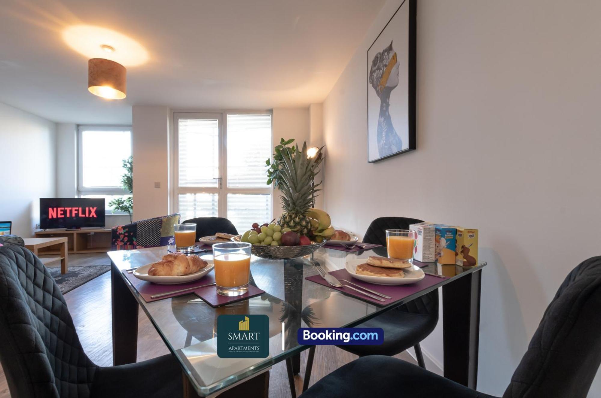 Spacious City Center Apartment By Smart Apartments Short Lets & Serviced Accommodation Apartment Southampton With Free Wifi Esterno foto